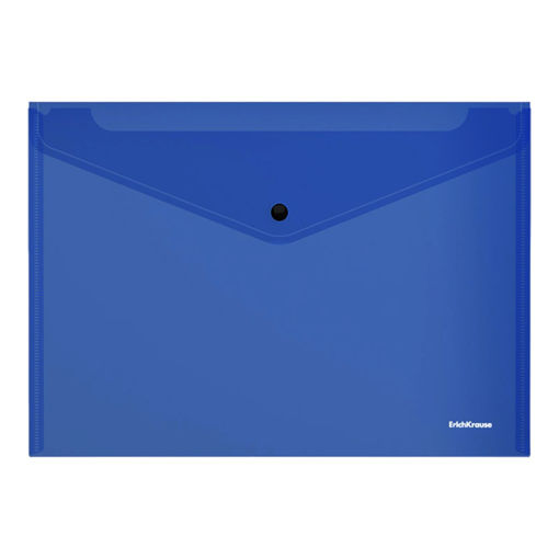 Picture of A4 BUTTON ENVELOPE BLUE